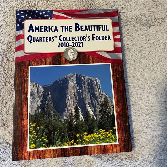 Empty America quarters collectors folder 2010-2021